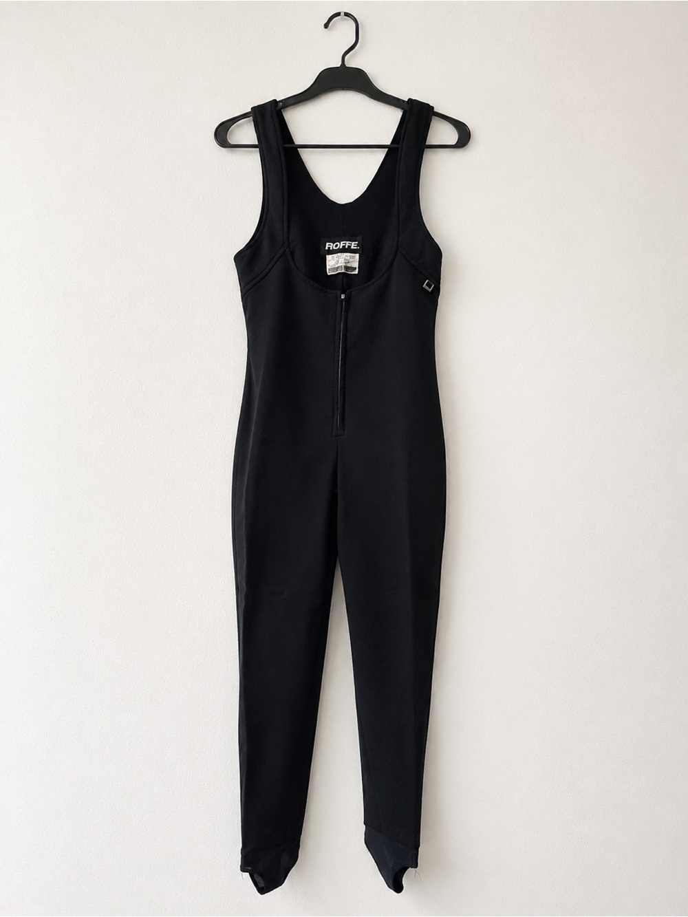 Vintage Roffe Louise WPG Suit Black Stirrup Dive Skin Wetsuit Liner Sz 8